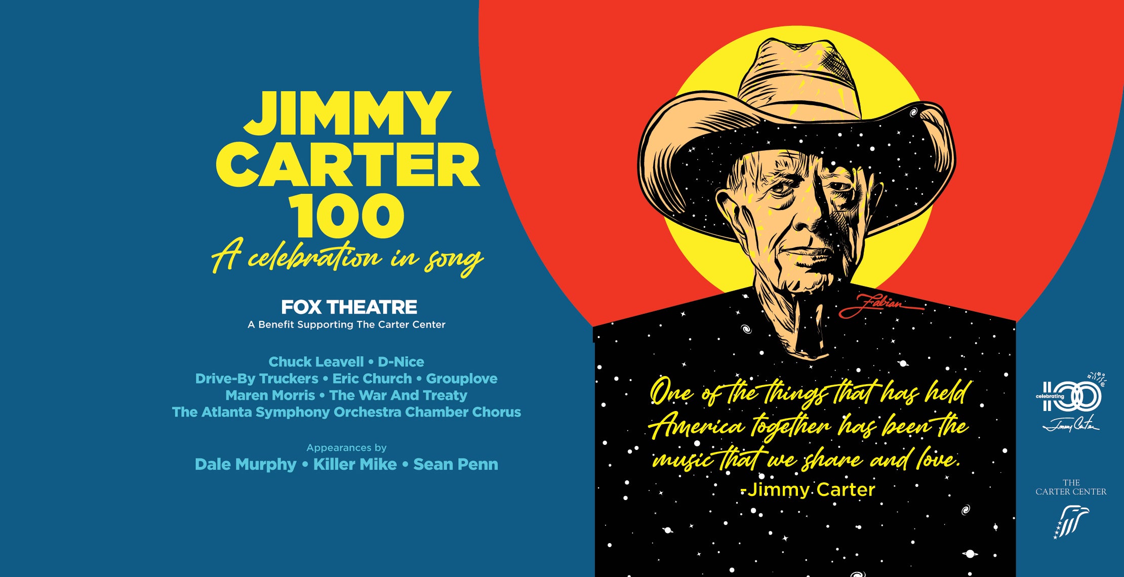 Delta Air Lines Presents: Jimmy Carter 100: A Celebration in Song