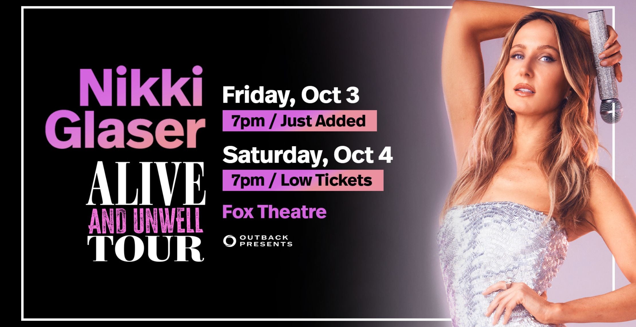 Nikki Glaser: Alive and Unwell Tour