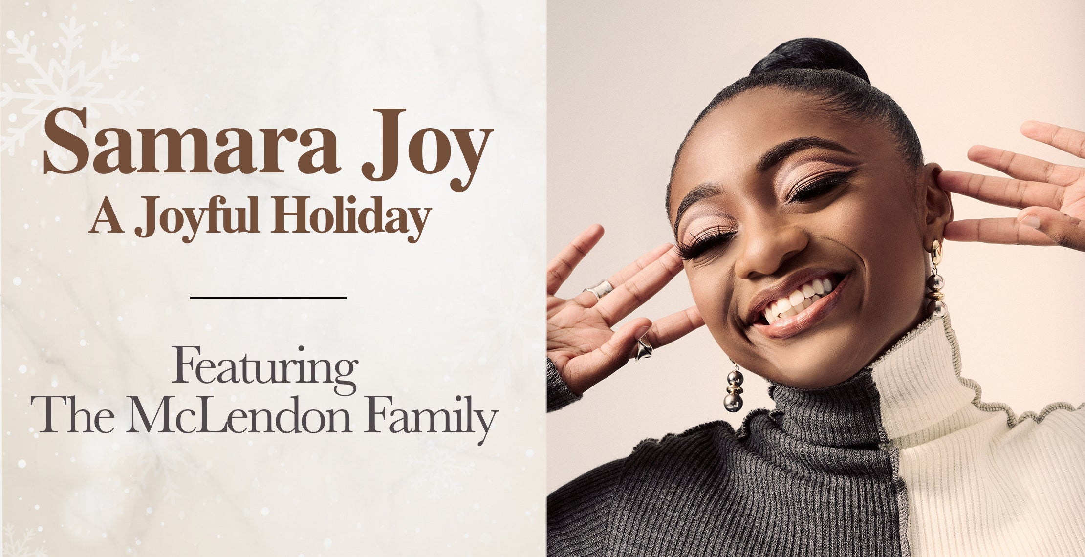 Samara Joy: “A Joyful Holiday” Featuring the McLendon Family